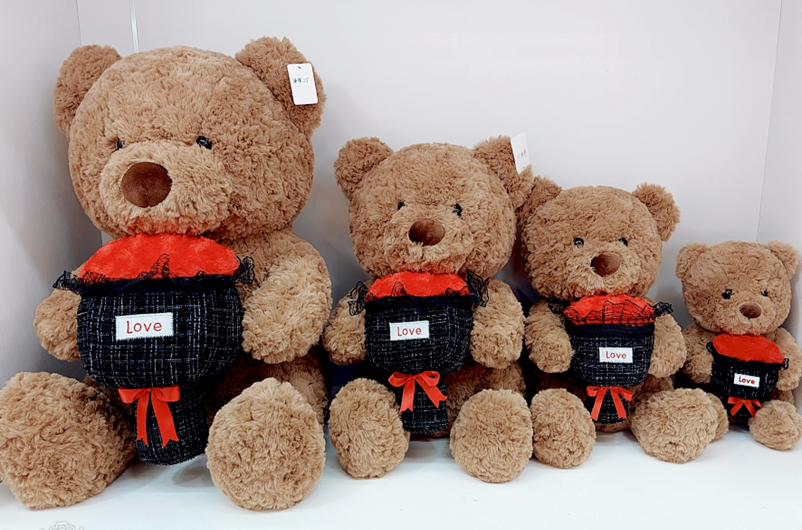 Rose Bouquet Bear