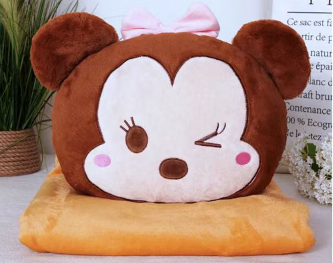 Mickey Mouse Plush Toy Blanket