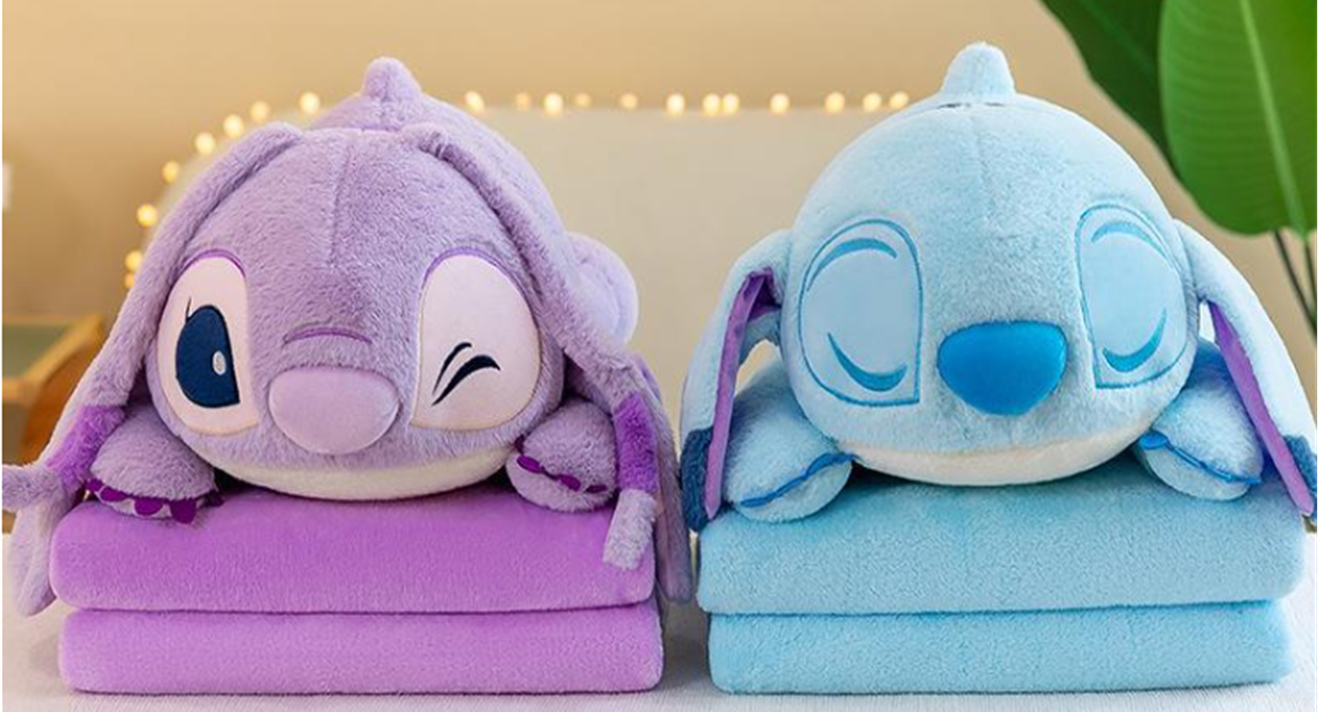Stitch Plush Blanket