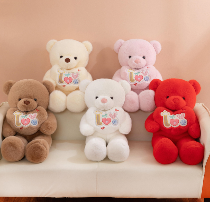 Golden Mink LOVE Bear