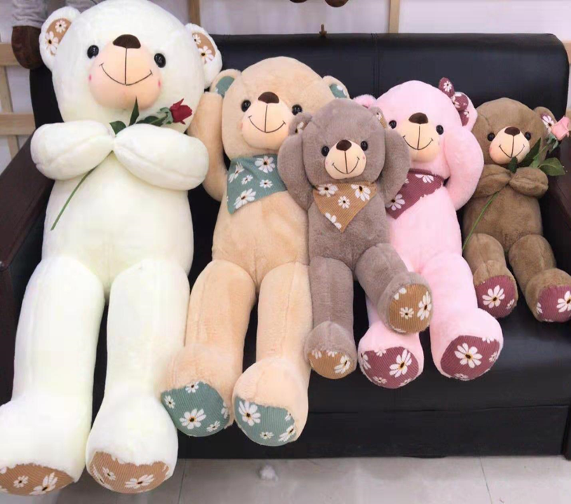 Three No Scarf Bear