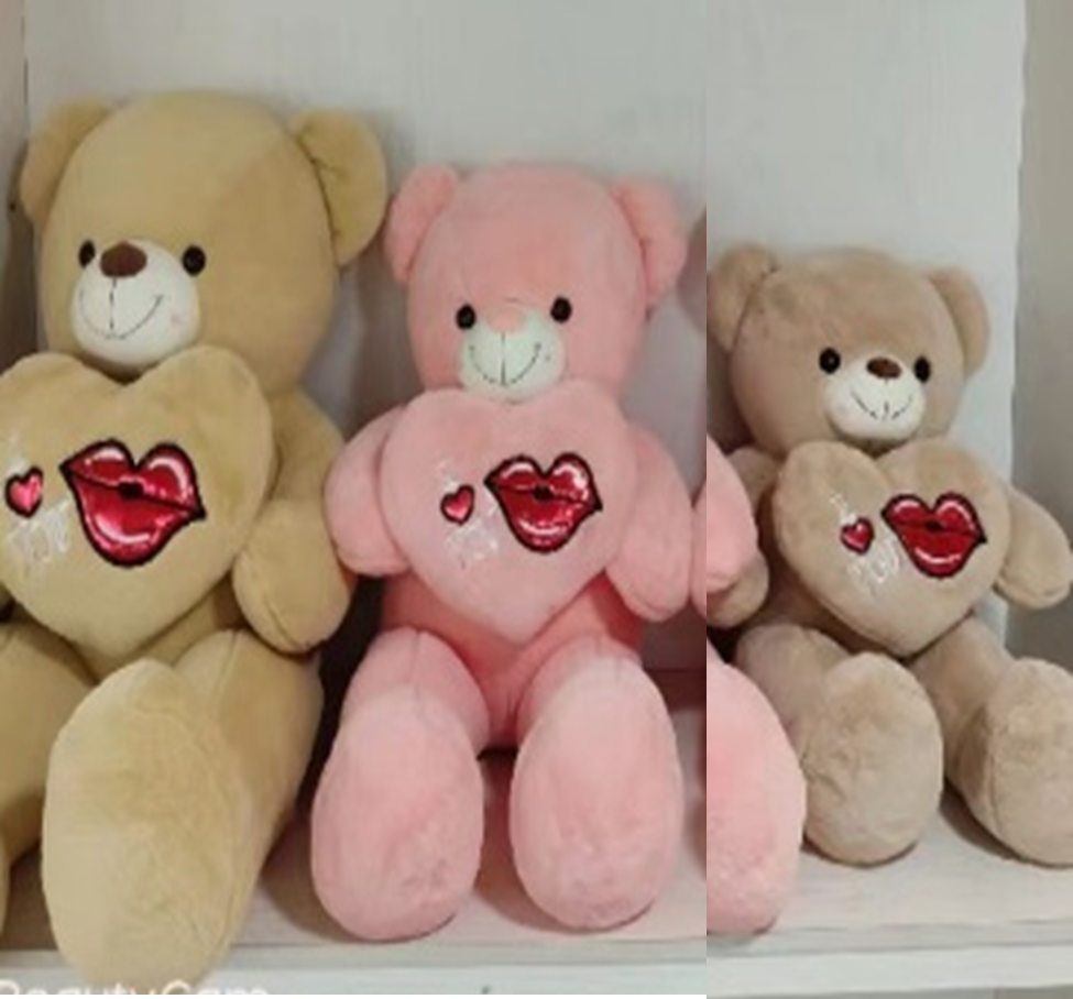 Lips Heart Bear