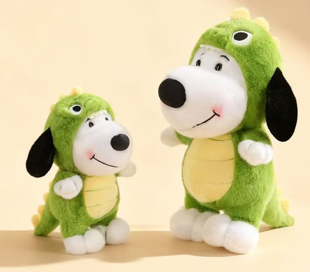 Transforming Dinosaur Snoopy Plush Toy Stuffed Animal Toys