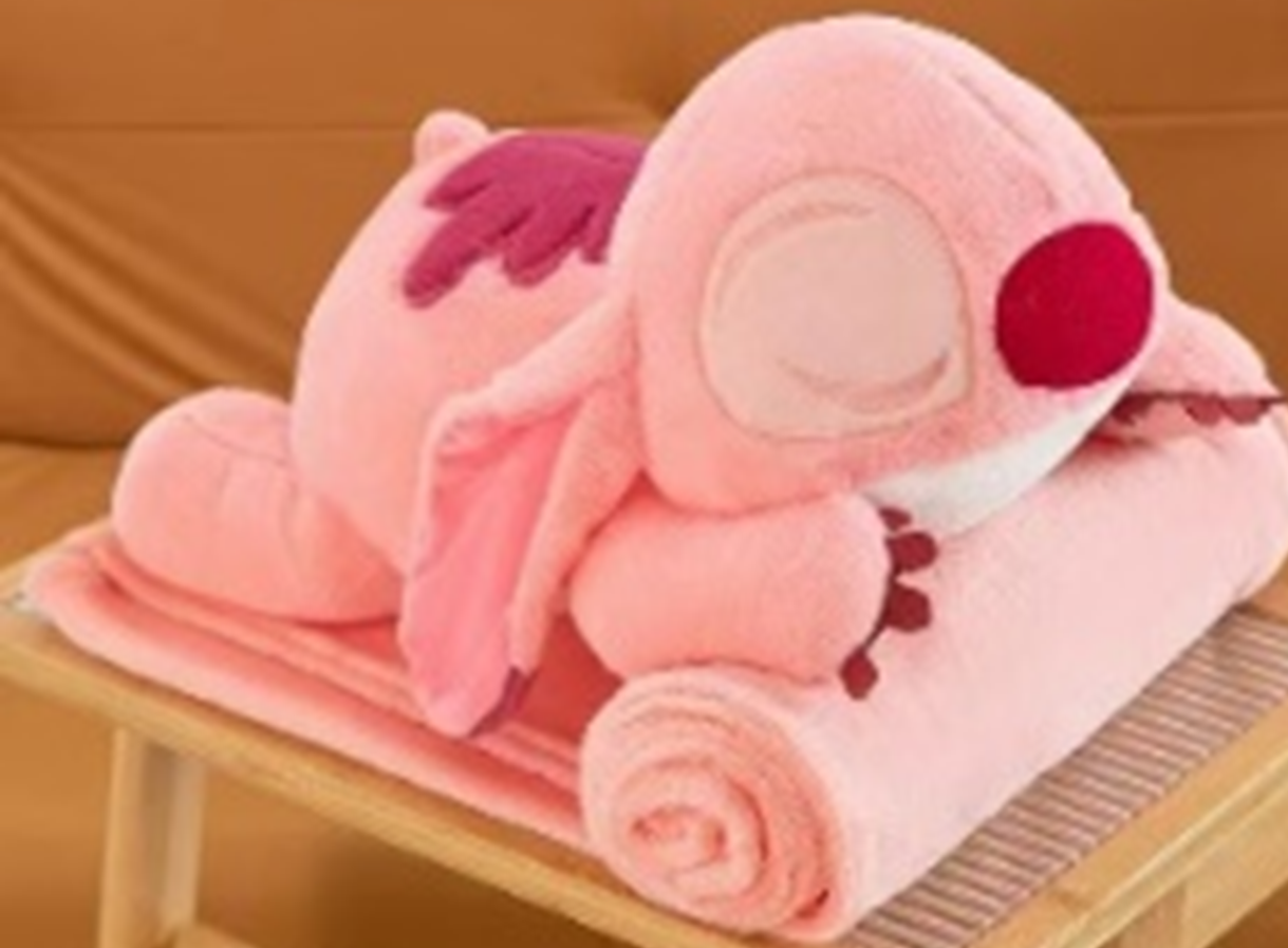 New Lying Stitch Plush Toy Blanket
