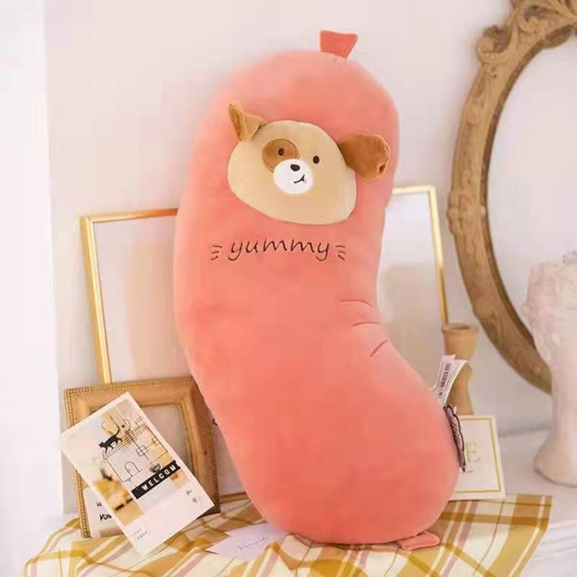 Fried Shrimp Plush Pillow