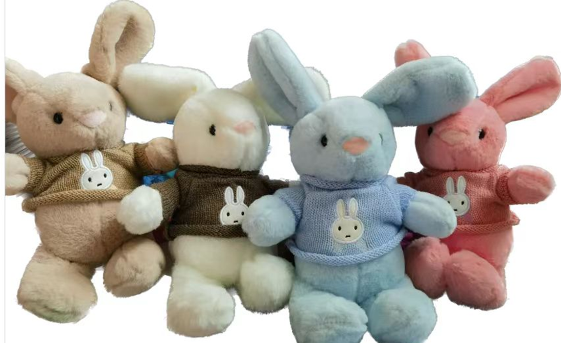Sweater Rabbit Plush Toy Stuffed Animal Toys