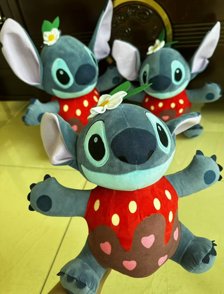 Strawberry Stitch Plush Toy Stuffed Animal Toys