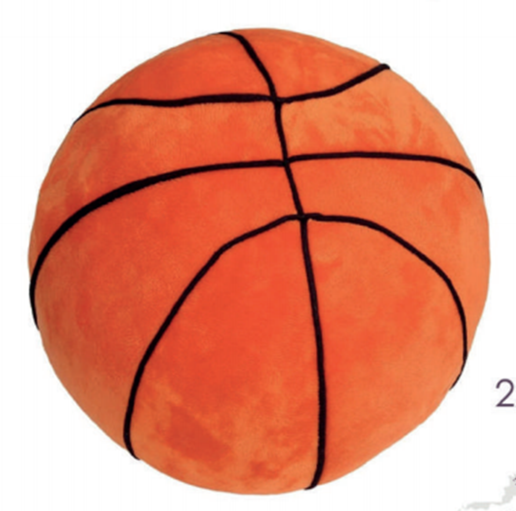 Basketball Plush Pillow