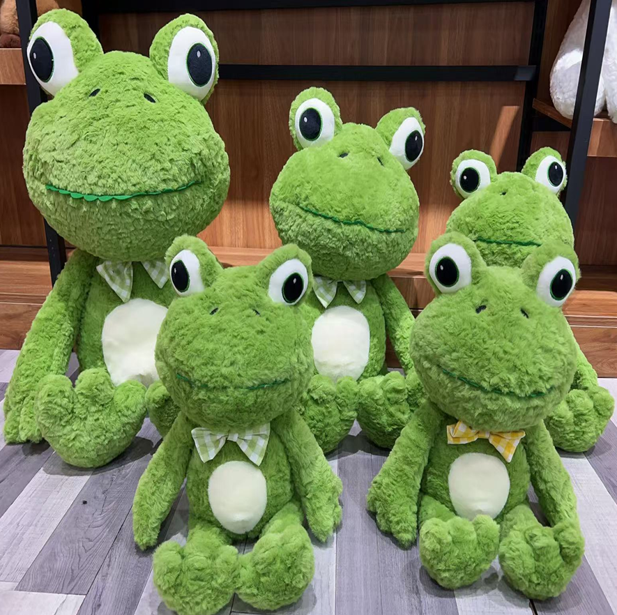 Bow Tie Frog Plush Toy Stuffed Animal Toys