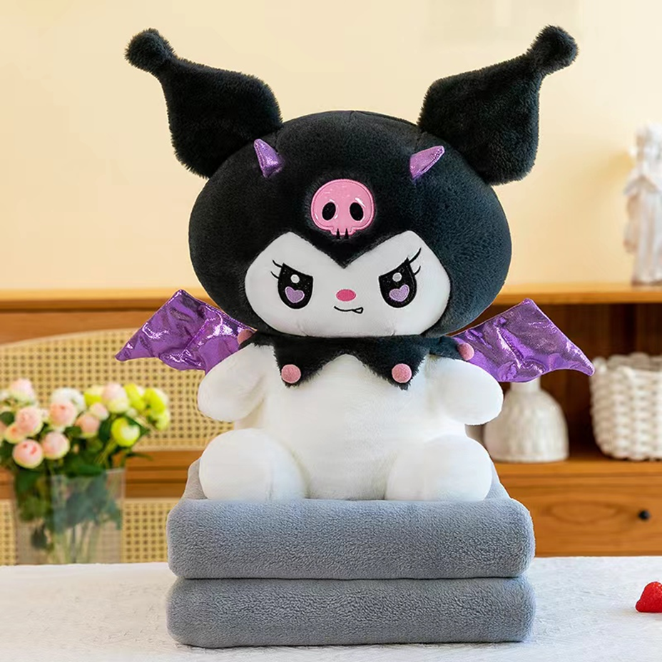 New Kuromi Plush Toy Blanket
