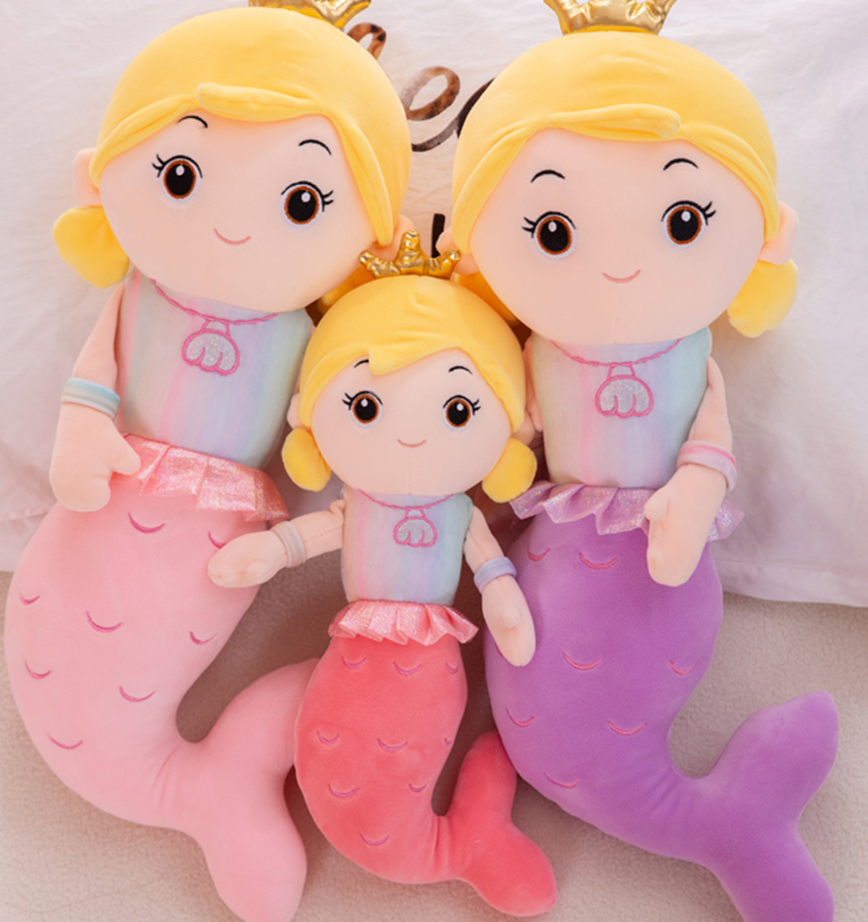 Mermaid Plush Toy Stuffed Animal Toys