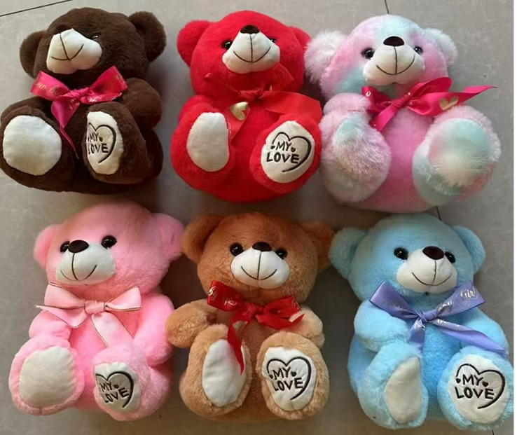 Ribbon Embroidered Bear