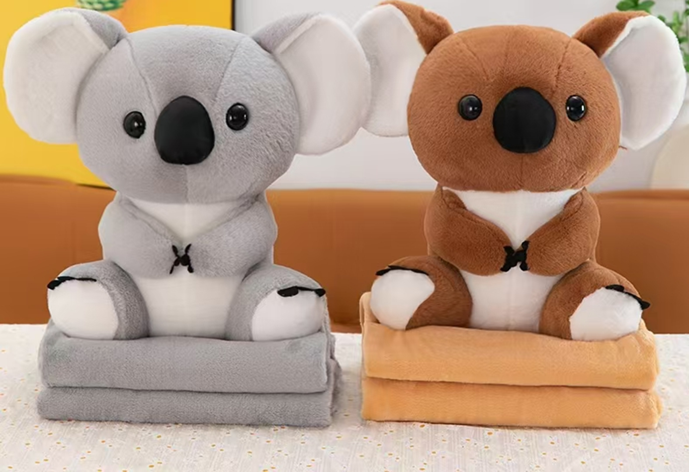 Koala Plush Toy Blanket