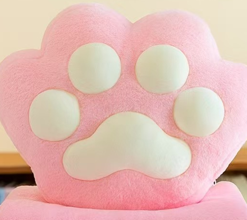 New Wool Cat Paw Plush Toy Blanket