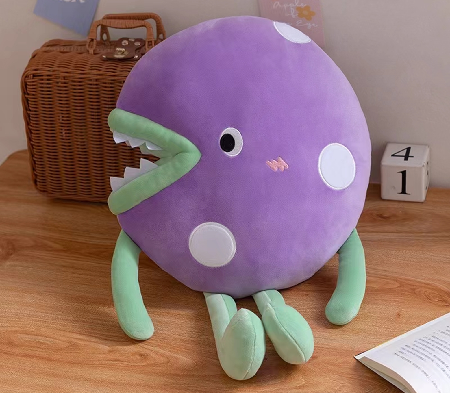 Big Lips Tulip Plush Pillow