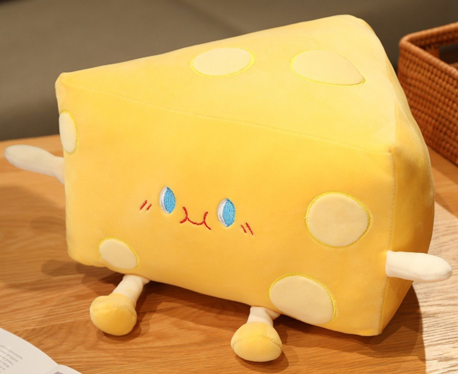 Cheese Plush Pillow