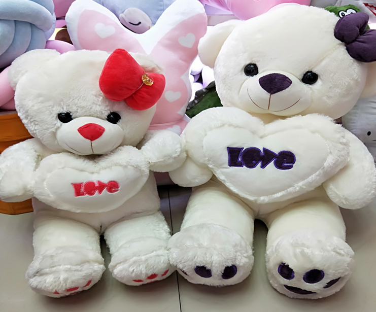 Bowknot Heart Bear