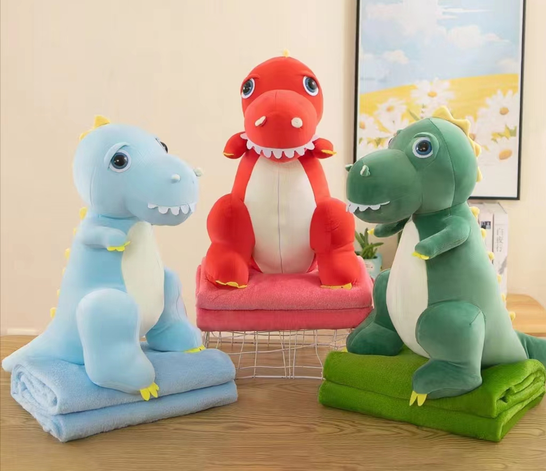 Big Tooth Dragon Plush Blanket