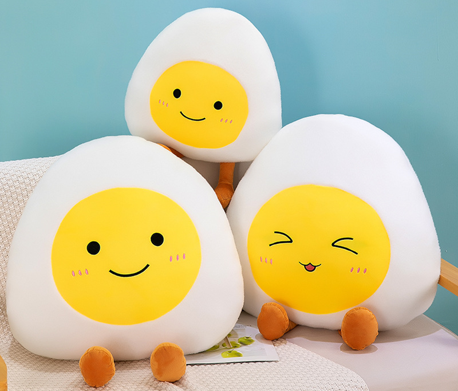 Egg Plush Pillow