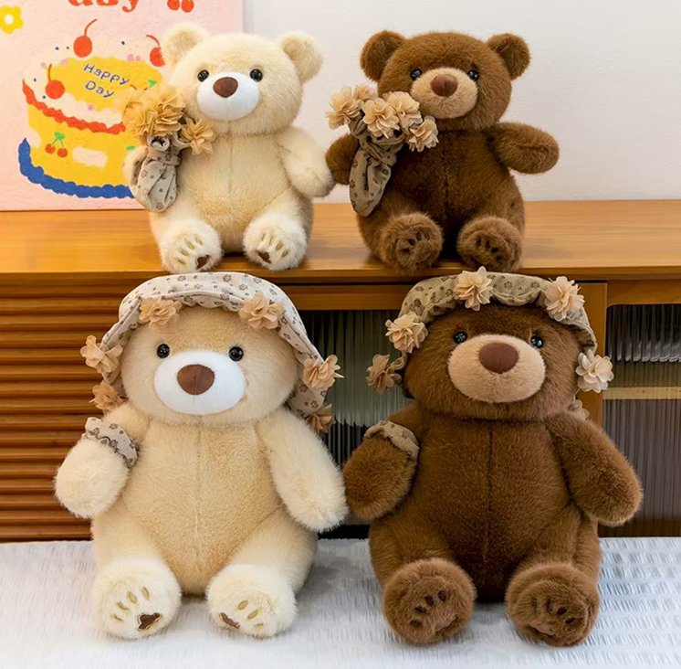 Couple Rose Bears