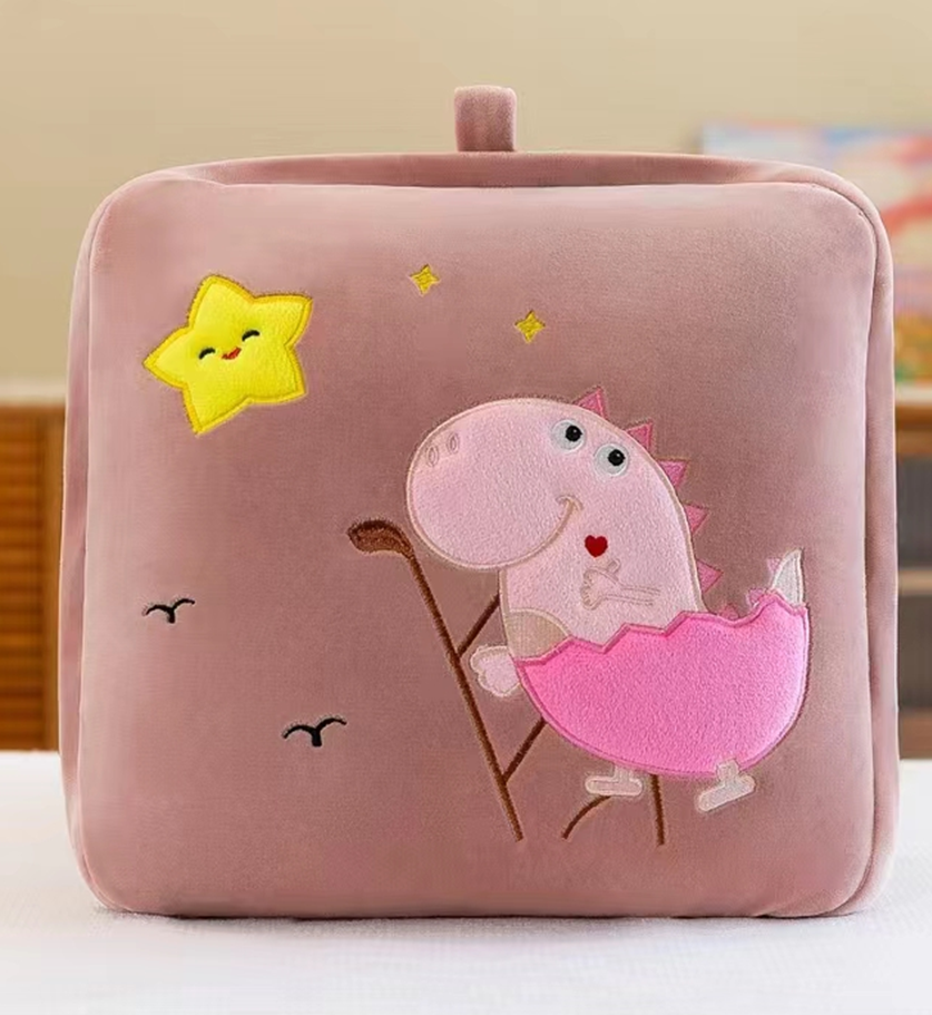 Square Peppa Plush Toy Blanket