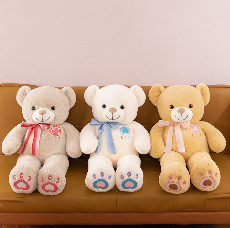 Paw Love Ribbon Bear