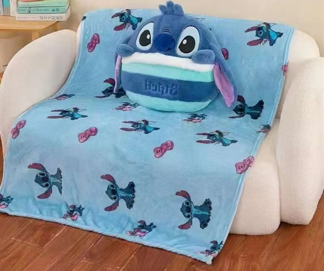 Stitch Plush Blanket