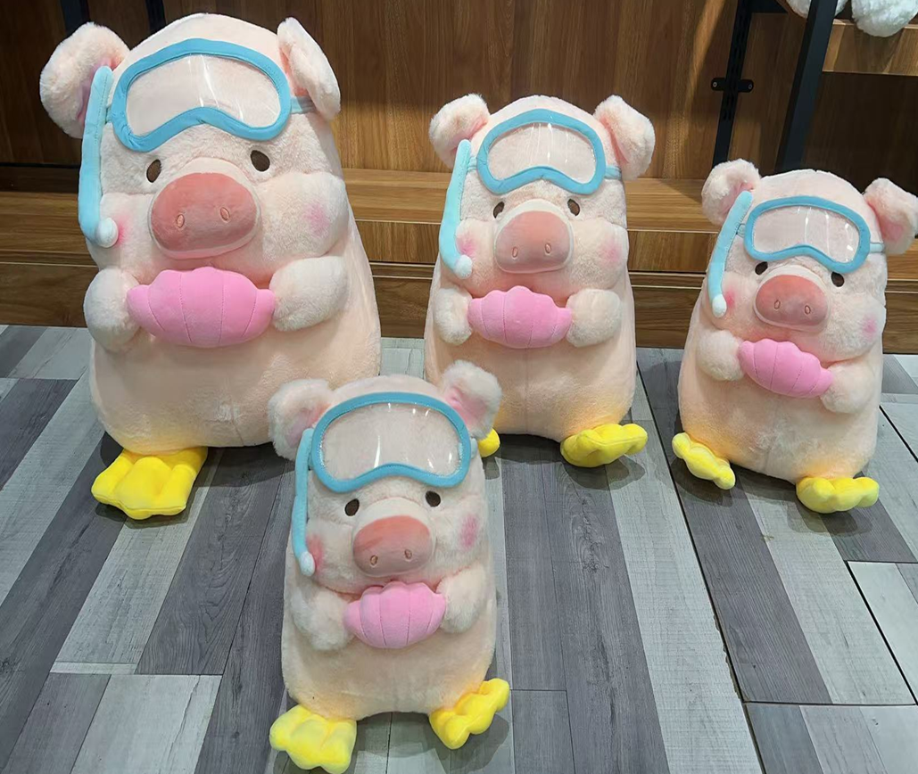 Clam Pig Plush Toy Stuffed Animal Toys