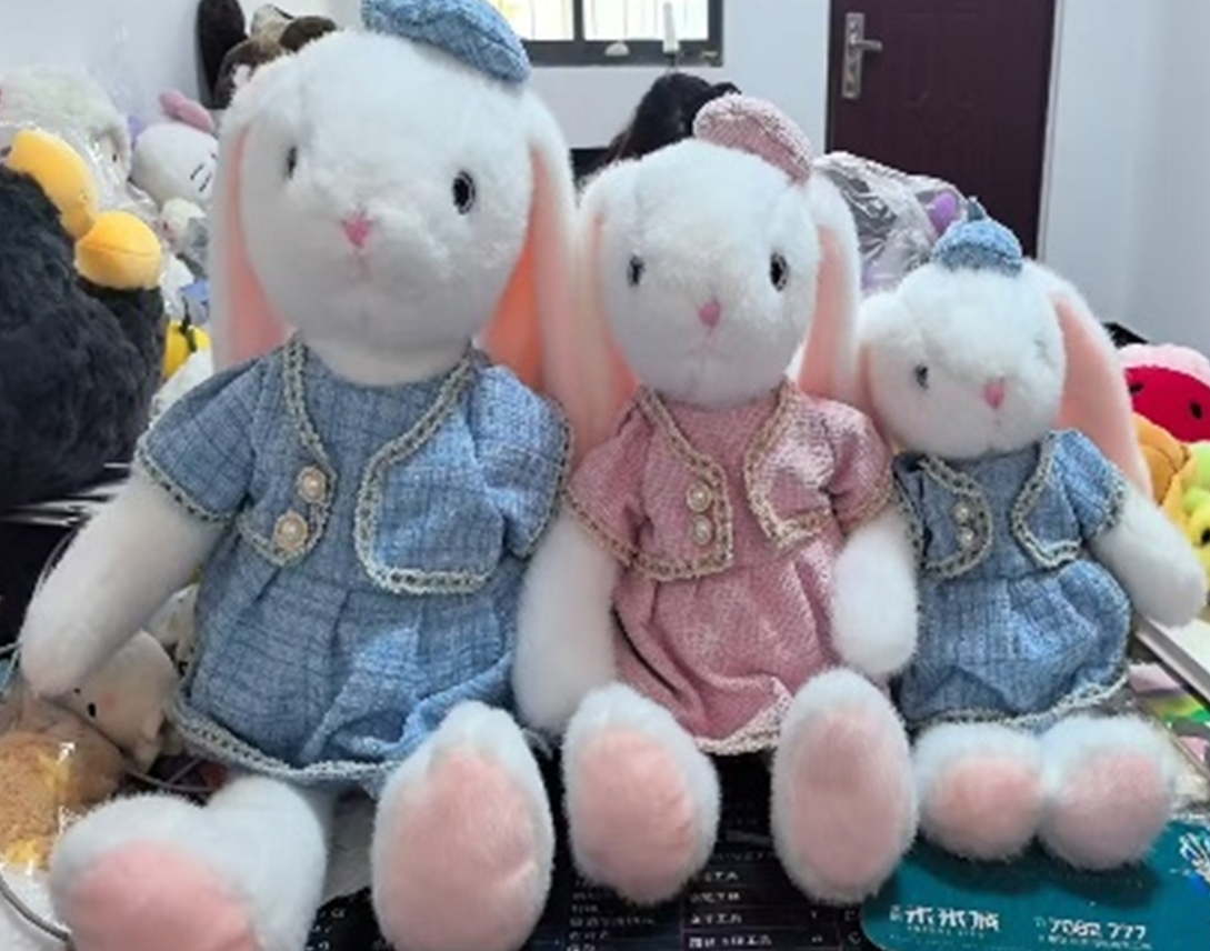 Elegant Style Rabbit Plush Toy Stuffed Animal Toys
