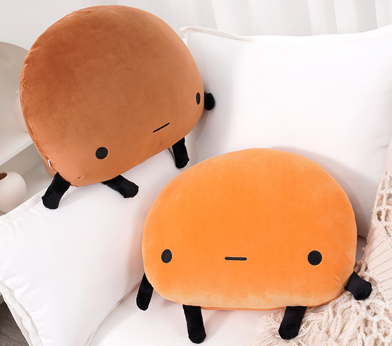 Strawberry Bear Plush Pillow