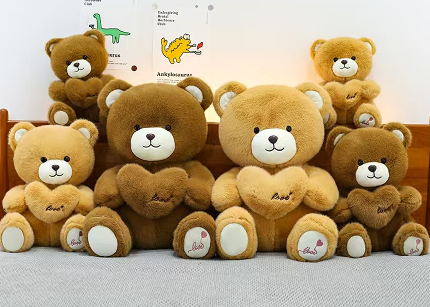 M Mink Heart Bear