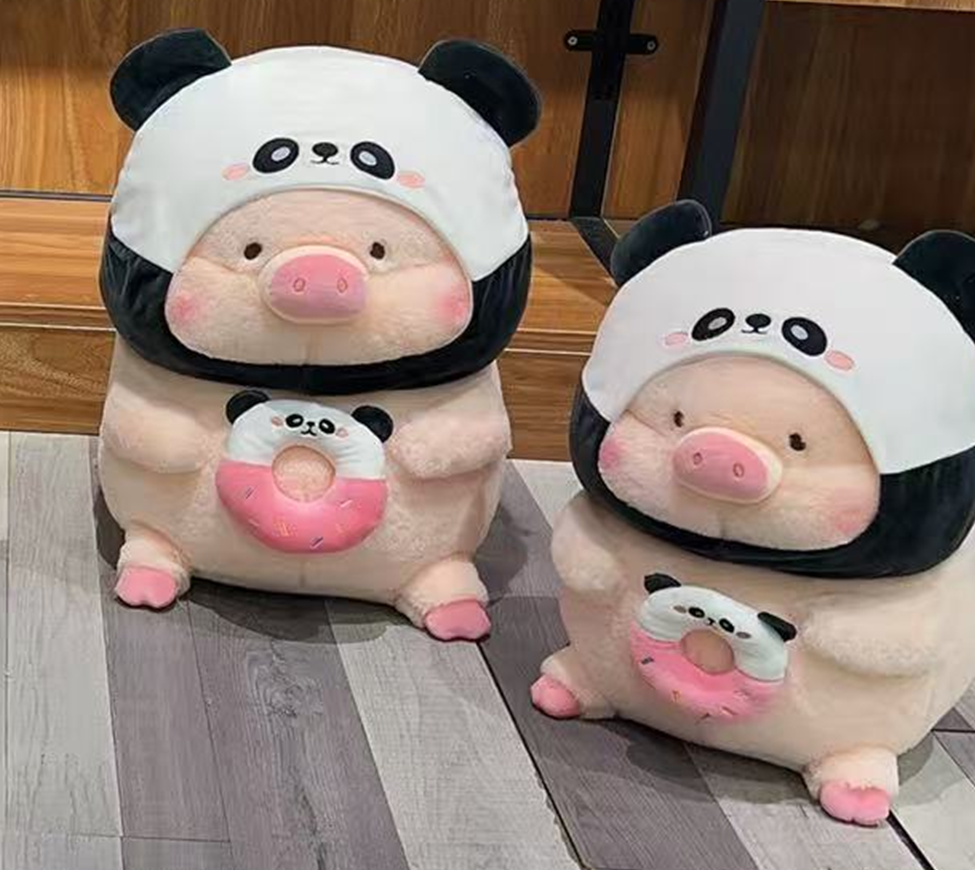 Panda Pig Plush Toy Stuffed Animal Toys