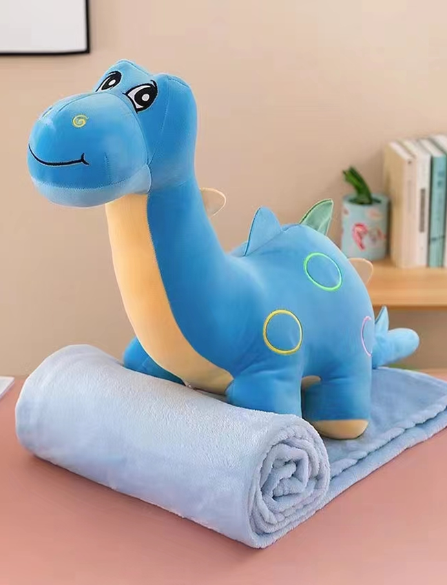 Circle Dragon Plush Toy Blanket