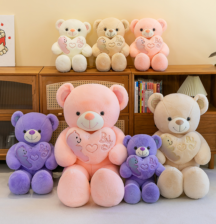 Heart Hugging Bear