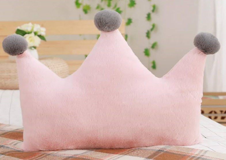 Star and Heart Plush Pillow