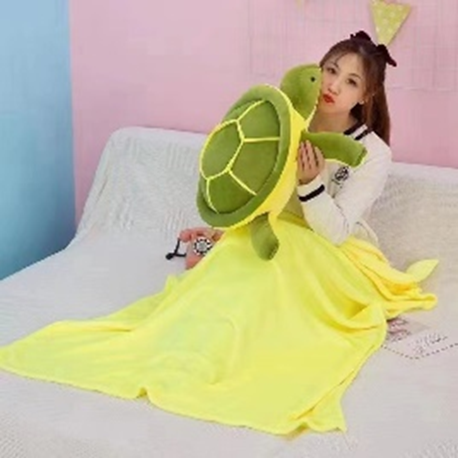 Turtle Plush Blanket