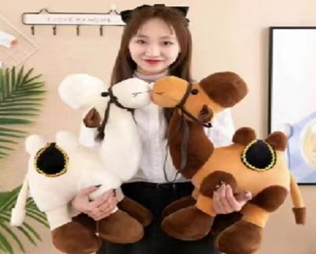 Double Hump Camel Plush Toy Stuffed Animal Toys