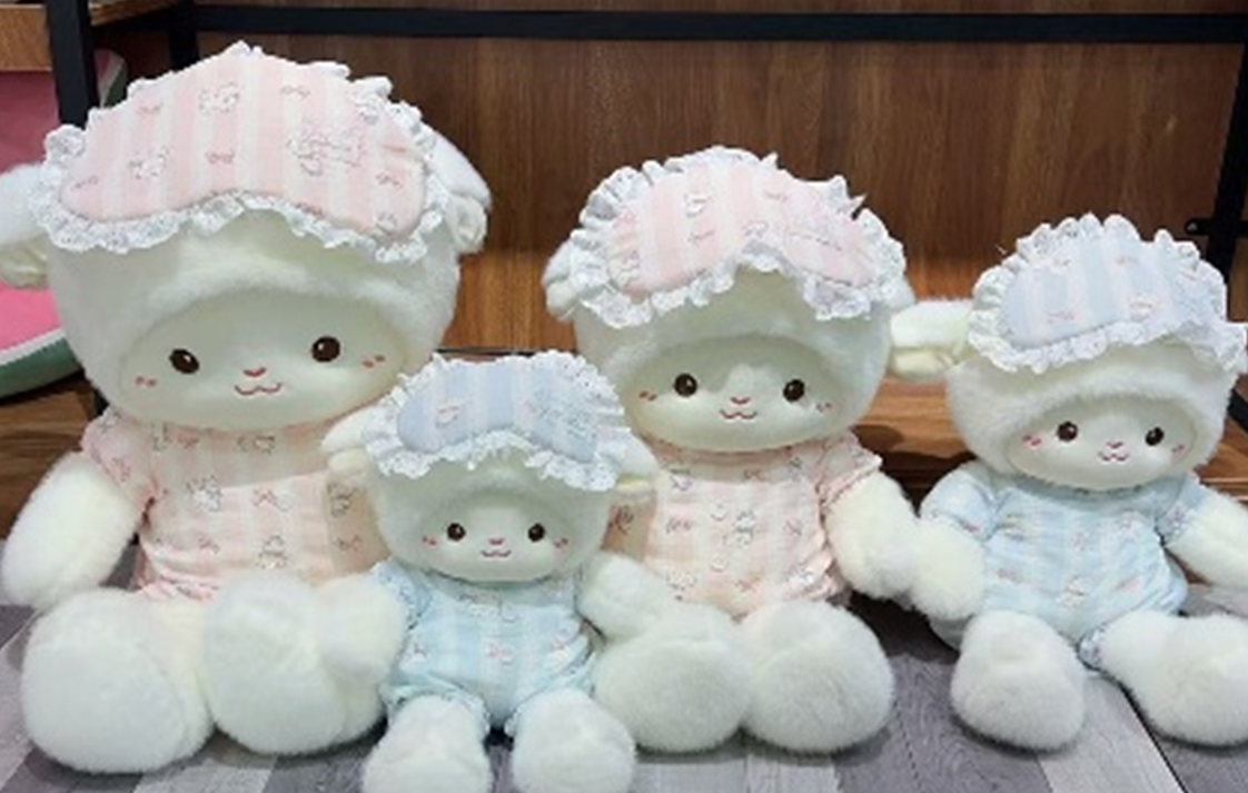 Pajama Sheep Plush Toy Stuffed Animal Toys