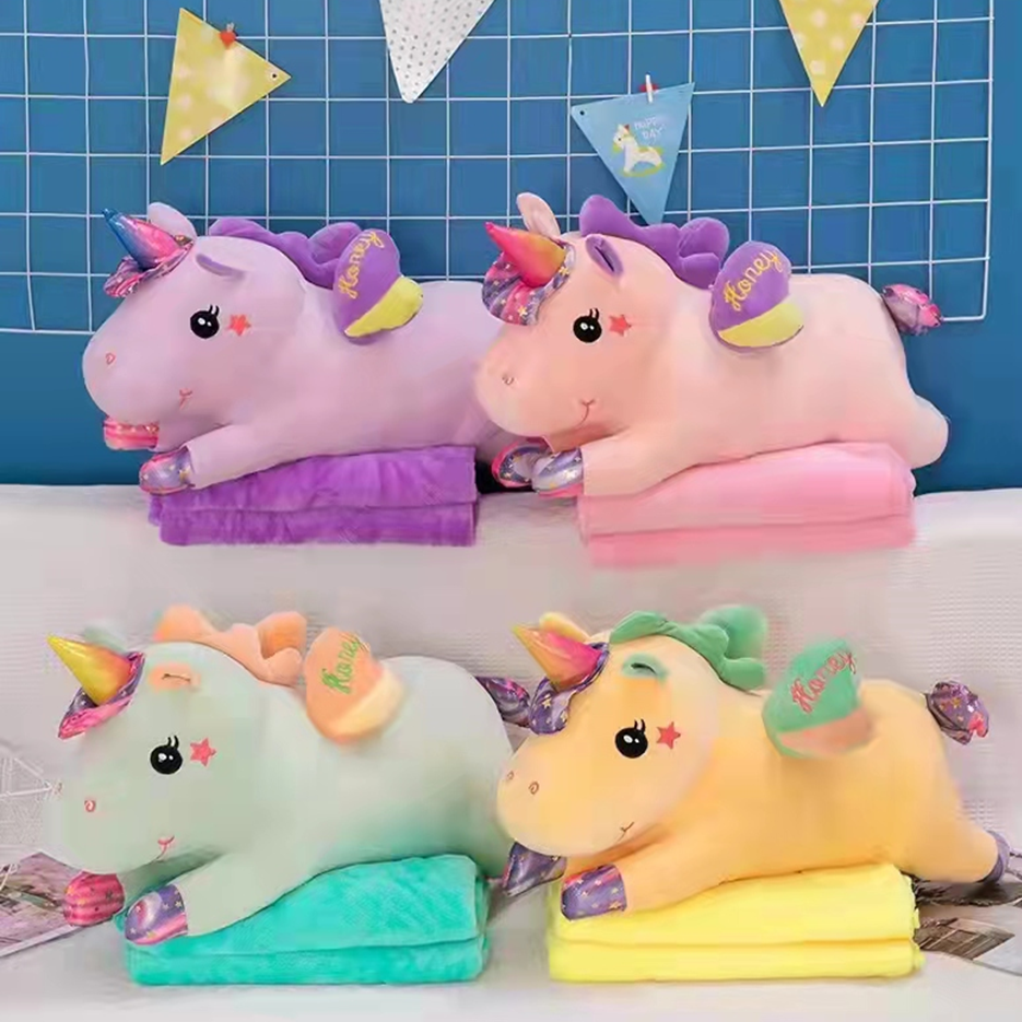 Unicorn Plush Blanket