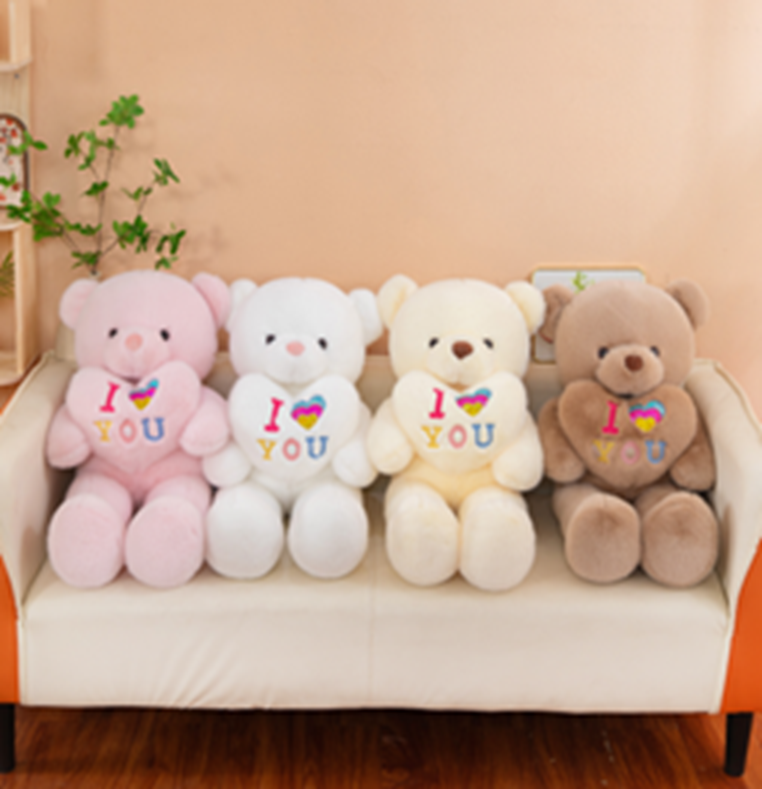 Golden Mink Love Bear