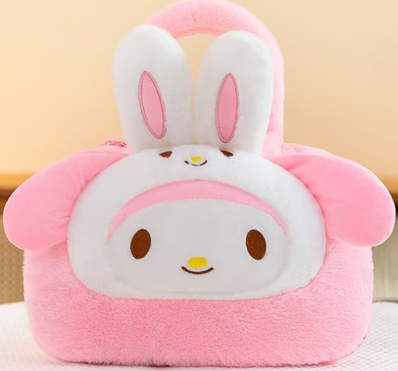Handbag Kuromi Plush Toy Blanket