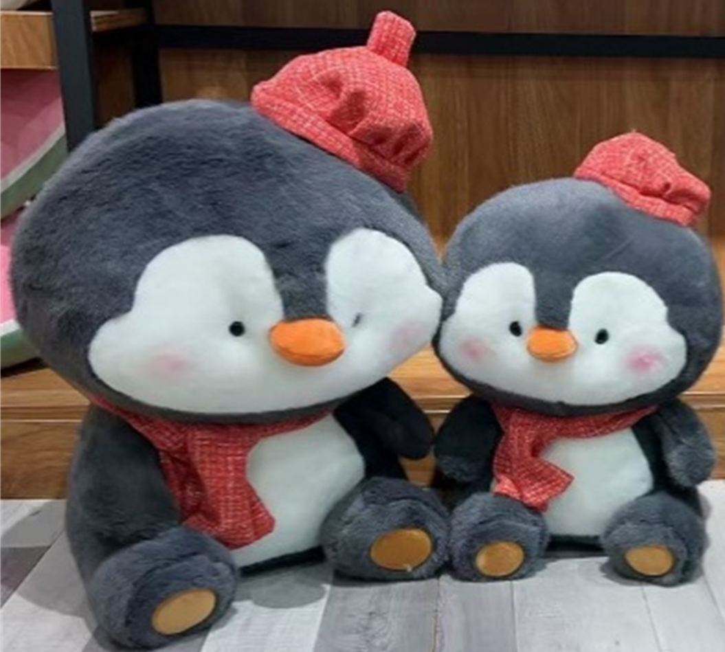 Scarf Penguin Plush Toy Stuffed Animal Toys
