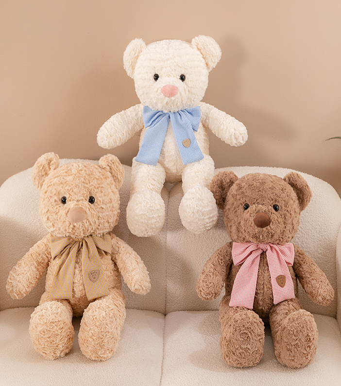 Cocoa Bow Tie Bear