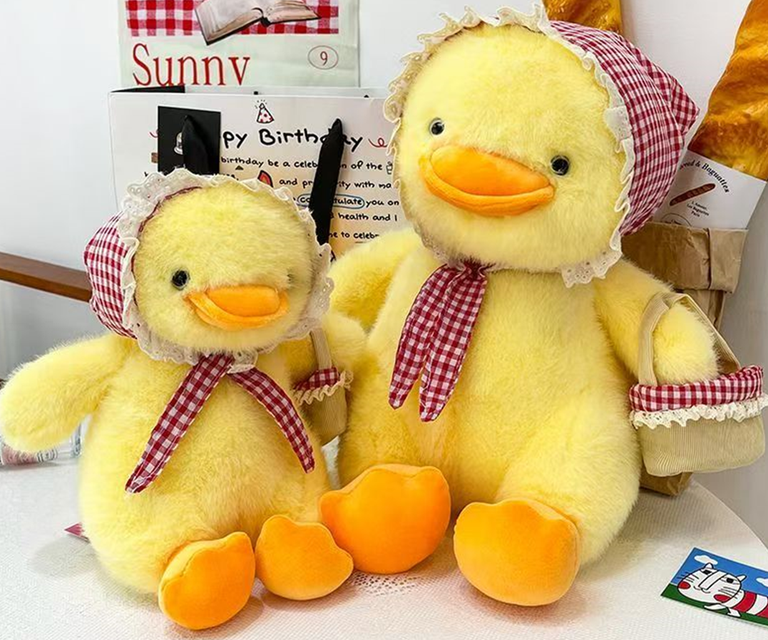 Scarf Duck Plush Toy Stuffed Animal Toys