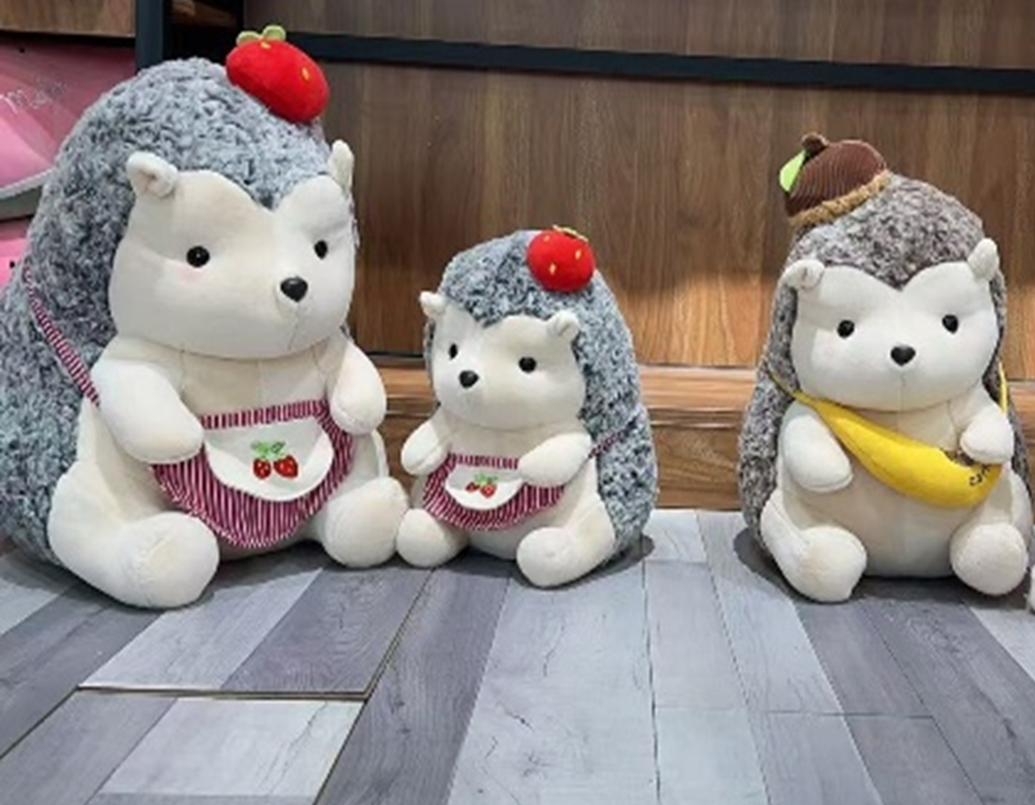 Cute Hedgehog Plush Toy Stuffed Animal Toys