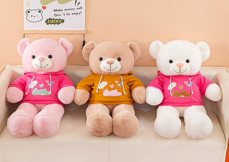 Rose Hoodie Bear