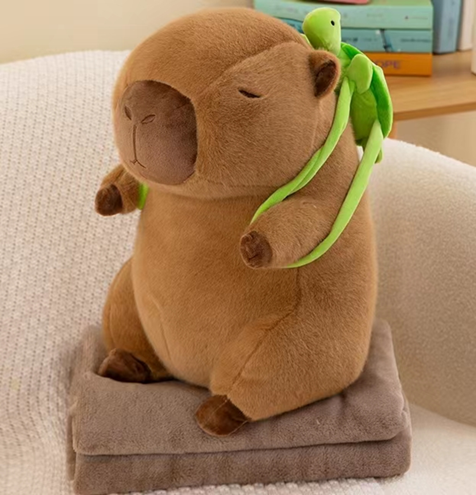 Pufferfish Plush Toy Blanket