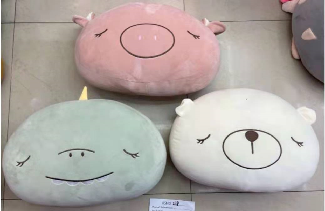 Animal Pig Bear Dinosaur Plush Pillow