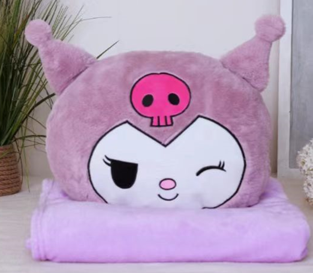 Kuromi Plush Blanket