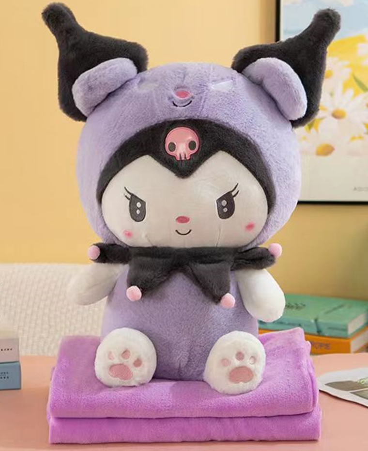 Kuromi Plush Blanket